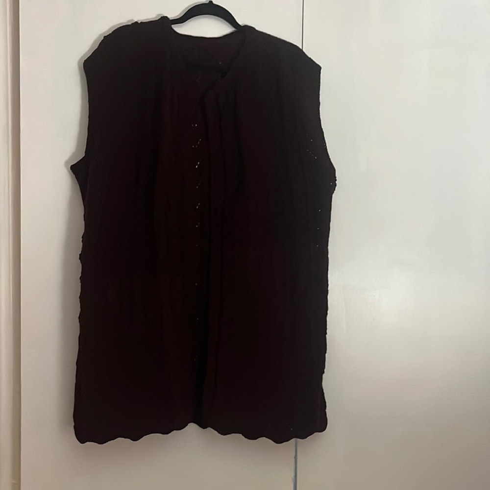 Hand made vest